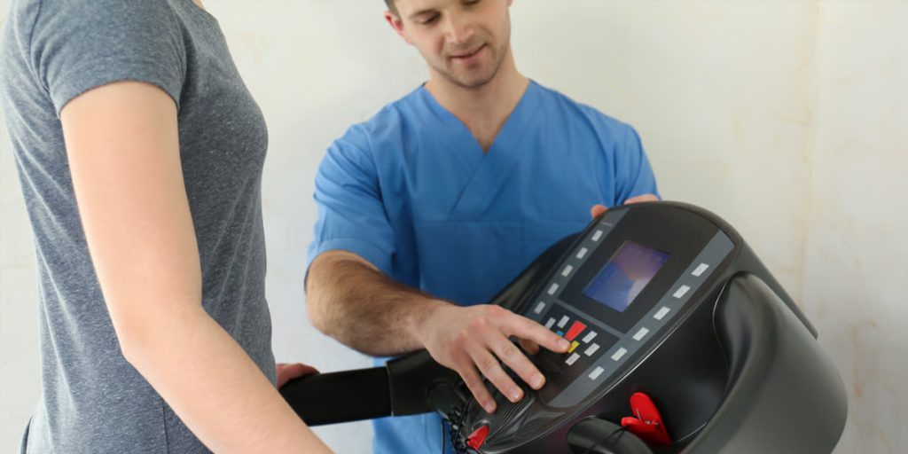It's Simply a Supervised Walk or Run on a Treadmill Stress Testing for Children Pediatric Cardiogy KidsHeart Dubai Abu Dhabi Al Ain