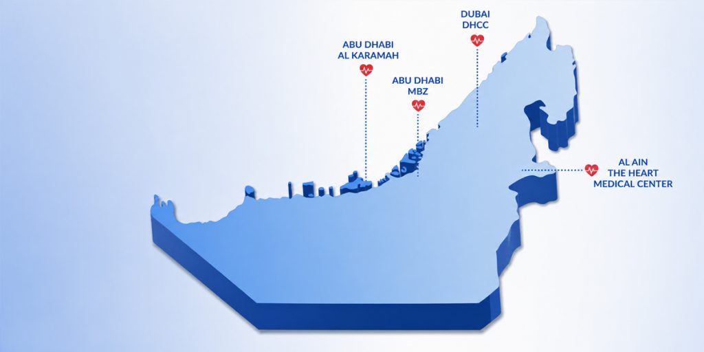 خدمات أمراض القلب للبالغين كيدز هارت دبي أبوظبي العين