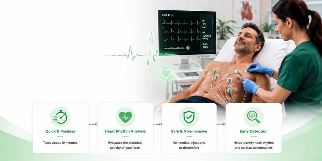 ما هو تخطيط القلب ولماذا يُعد مهمًا؟ تخطيط القلب (ECG) للبالغين | طب القلب للبالغين | كيدزهارت دبي أبوظبي العين