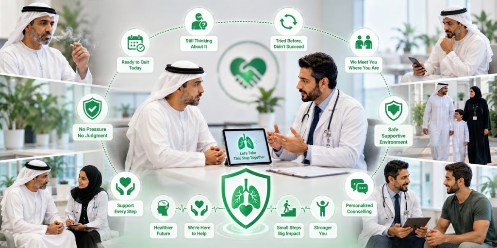 لا يشترط أن تكون ”مستعداً تماماً“ لتبدأ هذا الحوار معنا، أمراض القلب للبالغين، كيدزهيرت، دبي، أبوظبي، العين