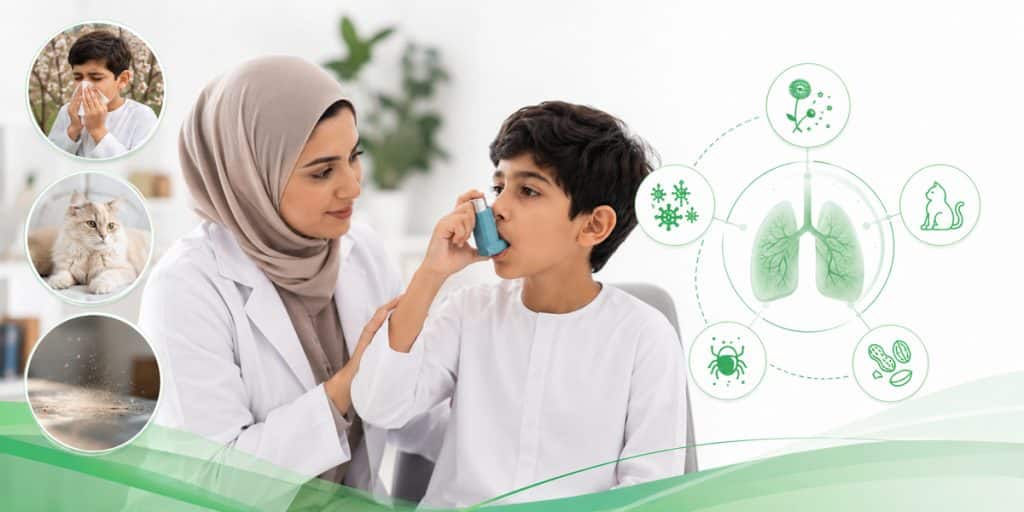 Allergies and Asthma Often Travel Together General Pediatrics KidsHeart Dubai, Abu Dhabi, and Al Ain
