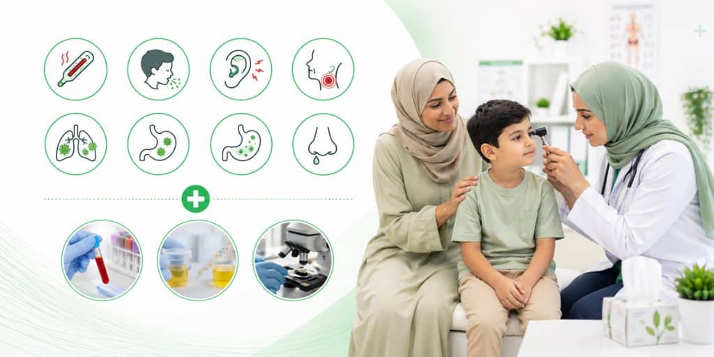 Common Conditions We Treat General Pediatrics KidsHeart Dubai, Abu Dhabi, and Al Ain