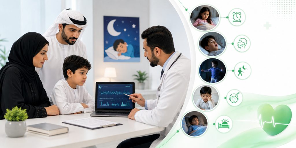 Common Sleep Issues in Children General Pediatrics KidsHeart Dubai Abu Dhabi Al Ain