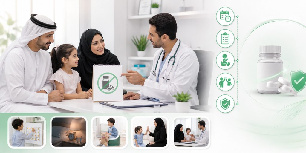 Medication Is Rarely the First Answer General Pediatrics KidsHeart Dubai, Abu Dhabi, and Al Ain