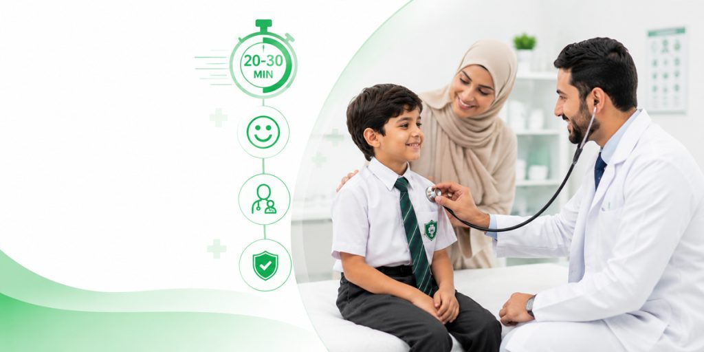 Most Assessments Are Done in 20 to 30 Minutes General Pediatrics KidsHeart, Dubai, Abu Dhabi, and Al Ain