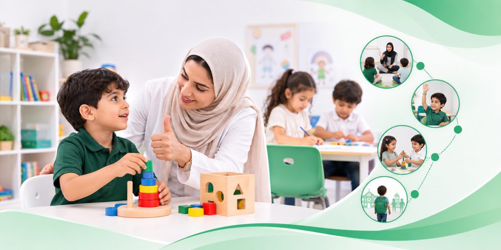 School Asks a Lot of a Child Who Isn't Ready for It ABA Therapy KidsHeart Dubai Abu Dhabi Al Ain