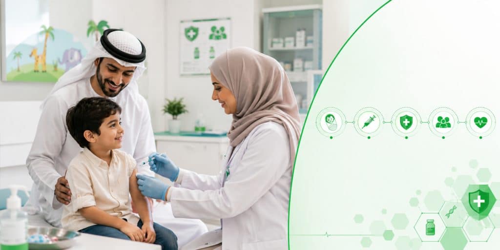 Vaccines Work Best on Schedule Here's What Your Child Needs General Pediatrics KidsHeart Dubai Abu Dhabi Al Ain