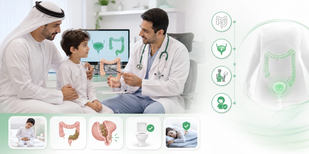 When Toileting Resistance Has a Physical Cause General Pediatrics KidsHeart Dubai, Abu Dhabi, and Al Ain