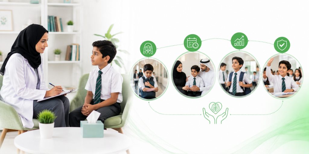 A Fear That Controls the Schedule Child & Adolescent Psychiatry KidsHeart Abu Dhabi Al Ain