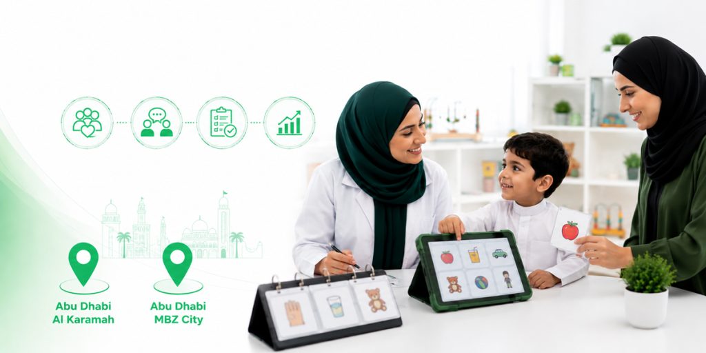 Communication Support in Abu Dhabi ABA Therapy KidsHeart Abu Dhabi Al Ain