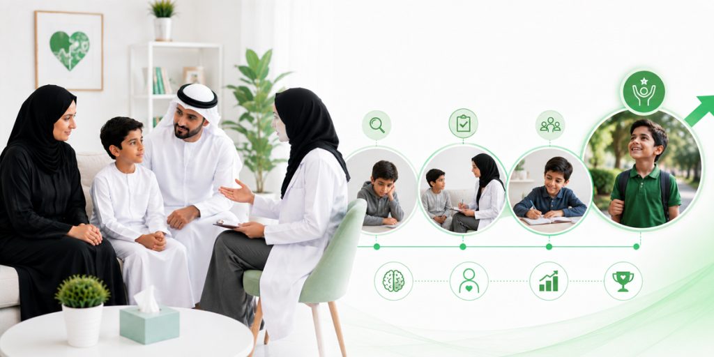Earlier Intervention Produces Better Long-Term Outcomes Child & Adolescent Psychiatry KidsHeart Abu Dhabi Al Ain