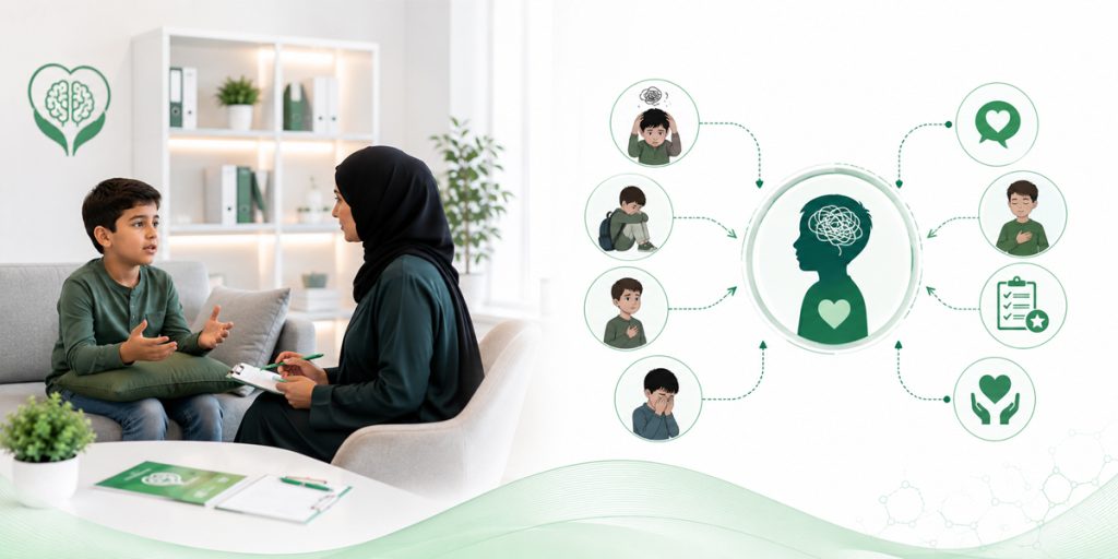 Emotion Is Almost Always Underneath the Behavior Child & Adolescent Psychiatry KidsHeart Dubai Abu Dhabi Al Ain