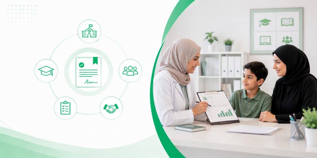 Evaluations That Support School Accommodations and IEPs Child & Adolescent Psychiatry KidsHeart Dubai Abu Dhabi Al Ain