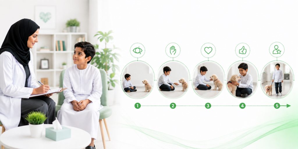 Exposure Therapy - Done at the Child's Pace Child & Adolescent Psychiatry KidsHeart Abu Dhabi Al Ain