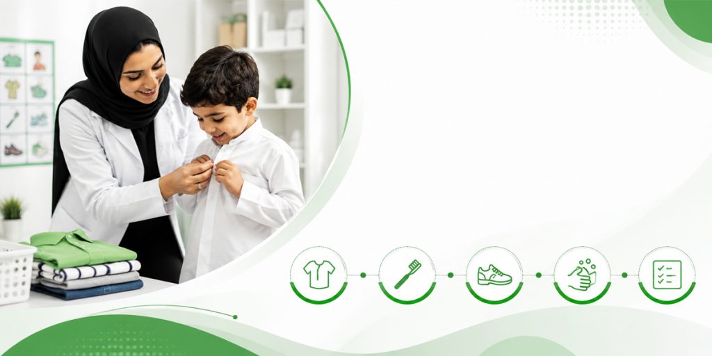 Getting Dressed Shouldn't Take an Hour and Three Arguments ABA Therapy KidsHeart Abu Dhabi Al Ain