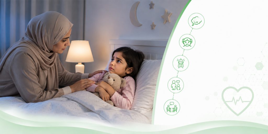 Night Terrors, Nightmares, and Recurring Fears Before Bed Child & Adolescent Psychiatry KidsHeart Abu Dhabi Al Ain