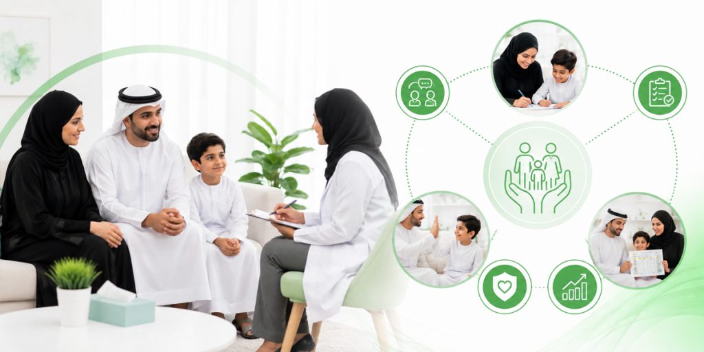 Parents Are Part of the Treatment Medical Cause Child & Adolescent Psychiatry KidsHeart Abu Dhabi Al Ain