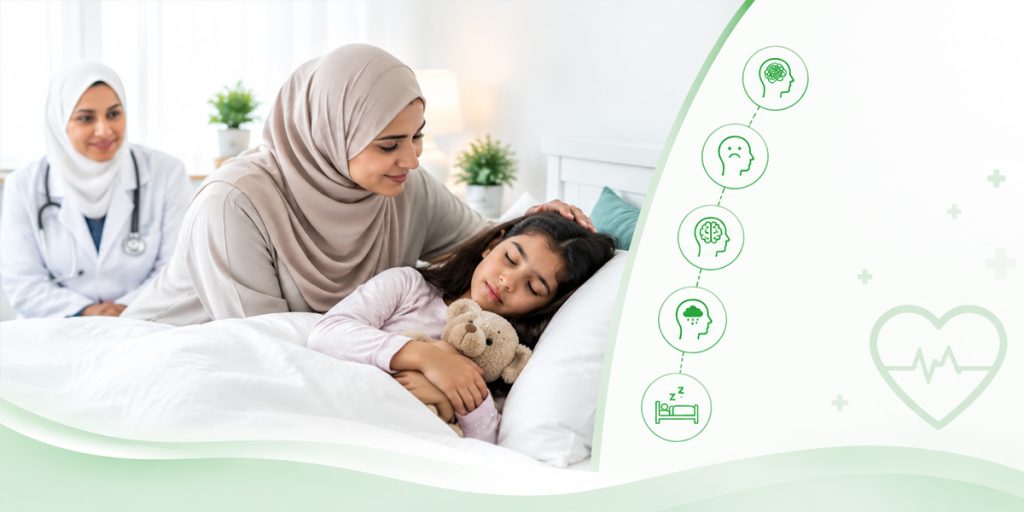 Poor Sleep Makes Every Mental Health Condition Harder Child & Adolescent Psychiatry KidsHeart Abu Dhabi Al Ain