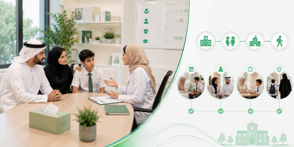 Returning After Hospitalization, Long Absence, or a Crisis Child & Adolescent Psychiatry KidsHeart Dubai Abu Dhabi Al Ain