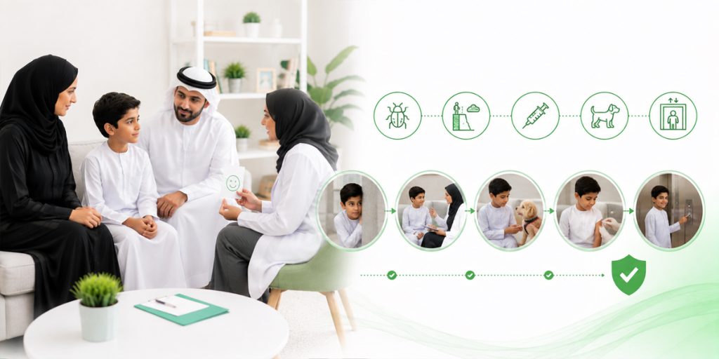 Specific Fears That Seem Irrational Are Still Real to the Child & Adolescent Psychiatry KidsHeart Abu Dhabi Al Ain