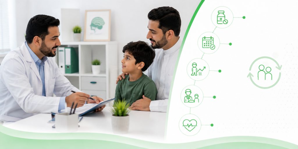Starting Medication Is Not the End of the Conversation Child & Adolescent Psychiatry KidsHeart Abu Dhabi Al Ain