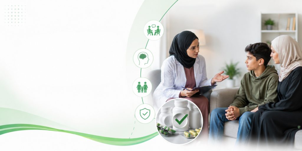 Therapy First - Medication Only When Needed Child & Adolescent Psychiatry KidsHeart Dubai Abu Dhabi Al Ain