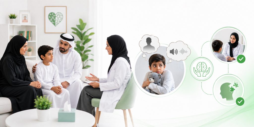 When Your Child Describes Hearing or Seeing Things Others Don't Child & Adolescent Psychiatry KidsHeart Abu Dhabi Al Ain