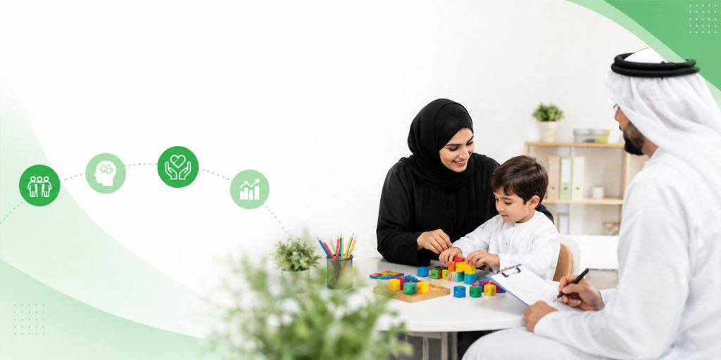 You Are With Your Child for Far More Hours Than Any Therapist ABA Therapy KidsHeart Abu Dhabi Al Ain
