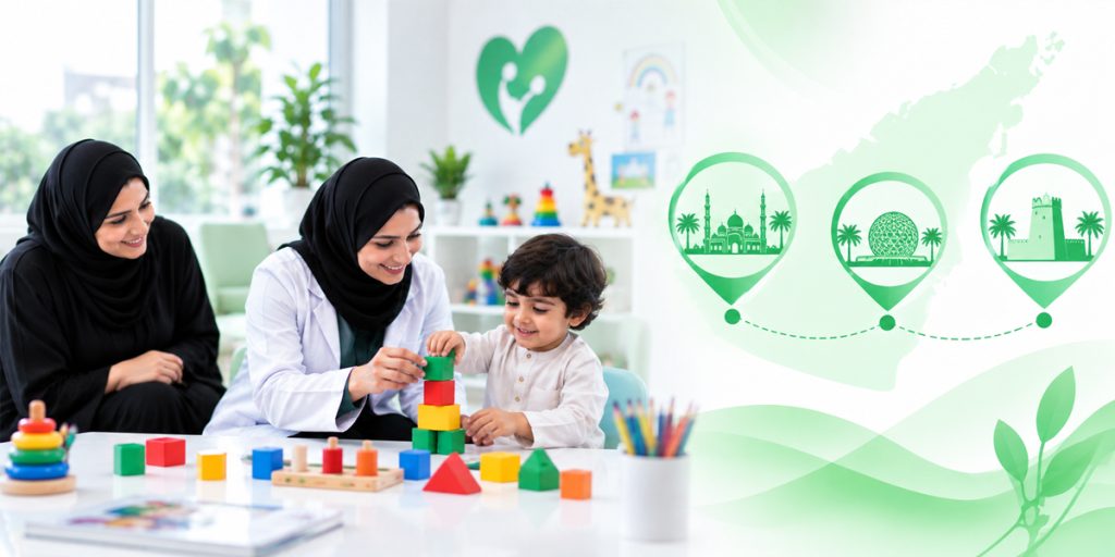 Care Close to Home in Dubai, Abu Dhabi, and Al Ain Pediatric Neurodevelopment Dubai Al Ain Abu Dhabi