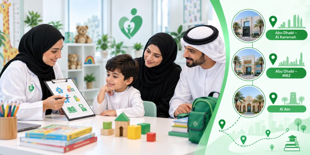 Evaluations Available in Abu Dhabi, and Al Ain Pediatric Neurodevelopment Al Ain Abu Dhabi