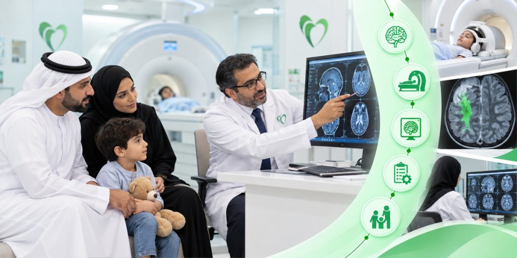 التصوير يساعد في شرح الإصابة، وليس فقط تأكيدها التطور العصبي للأطفال دبي العين أبوظبي