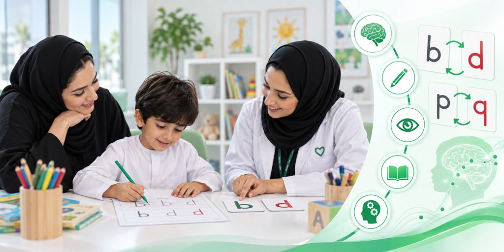 Letter Reversals Are Usually Nothing Pediatric Neurodevelopment Dubai Al Ain Abu Dhabi