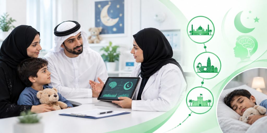 Sleep Support Across Dubai, Abu Dhabi, and Al Ain Pediatric Neurodevelopment