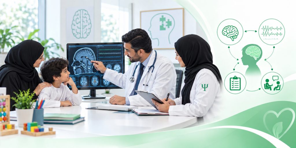 The Medical Picture Shapes the Behavioral Plan Pediatric Neurodevelopment Al Ain Abu Dhabi