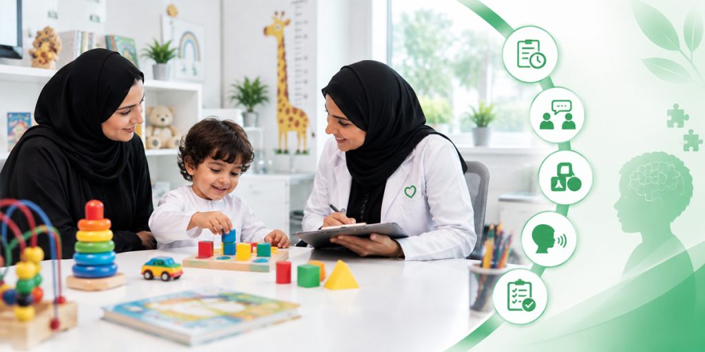 What Actually Happens in That First Hour Pediatric Neurodevelopment Al Ain Abu Dhabi
